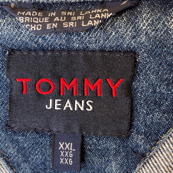 Tommy Jeans VTG Y2K VSCO Unisex Denim Jean Jacket - Picture 13 of 16